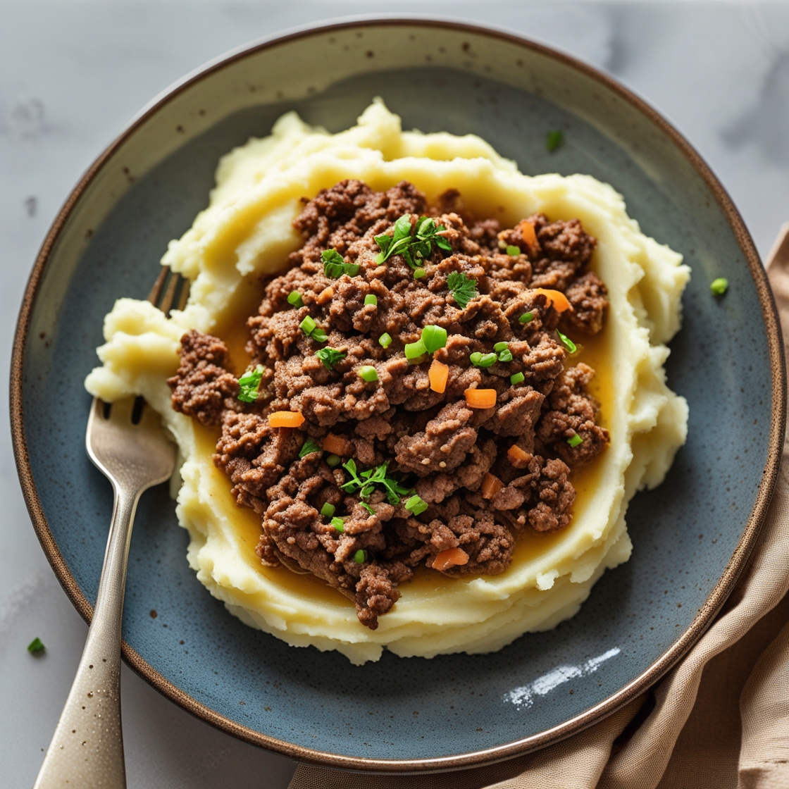 Savoury Mince and Mashed Potato