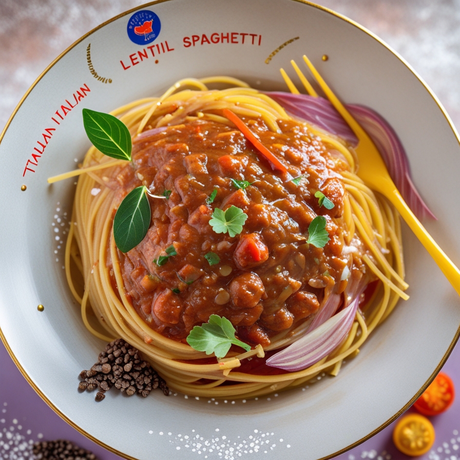 italian lentil spaghetti