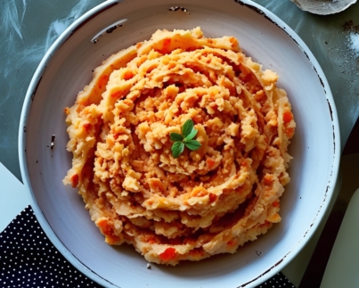 Mashed Carrot and Parsnip