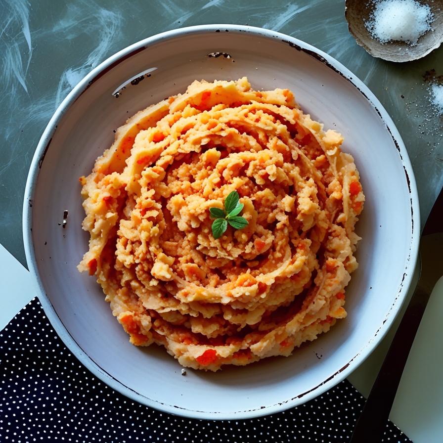 Mashed Carrot and Parsnip