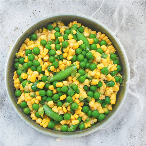 Peans And Corn